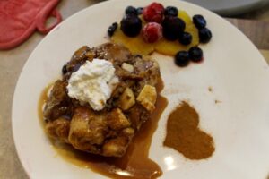 Apple Bread Pudding